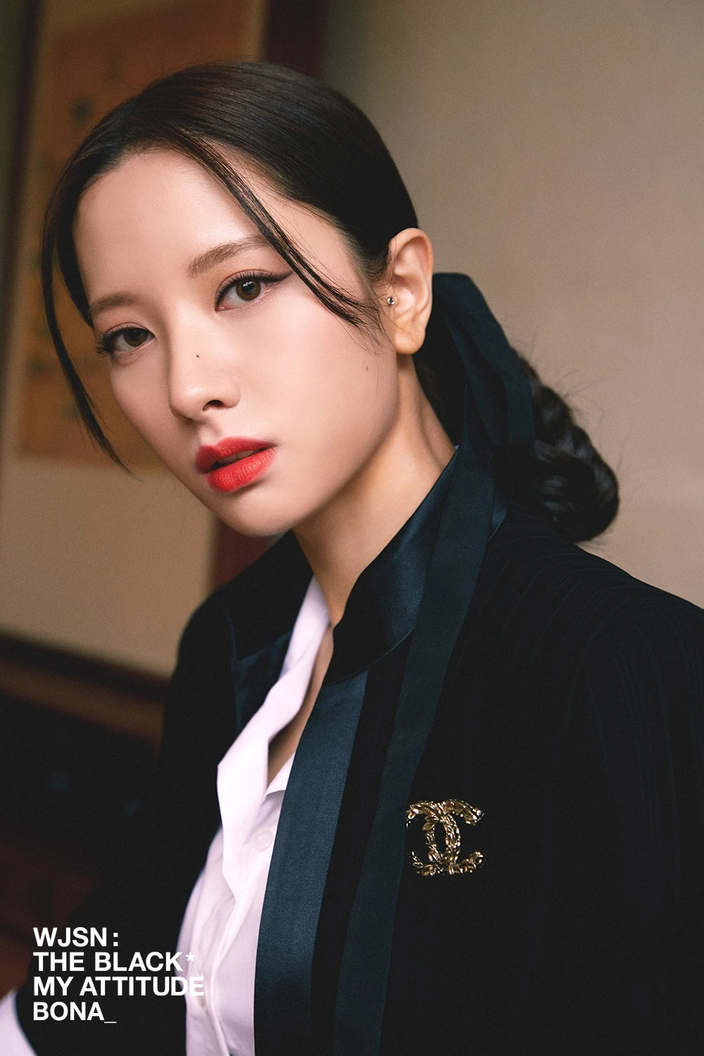 WJSN The Black Bona concept photo for MY ATTITUDE album