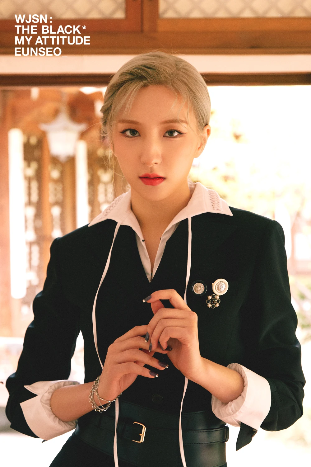 WJSN The Black Eunseo concept photo for MY ATTITUDE album